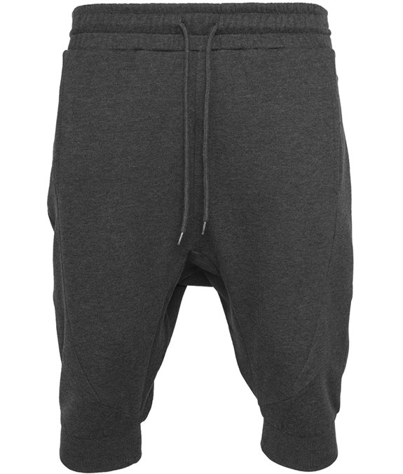 Urban Classics Deep Crotch Undefined Sweatshorts Charcoal 3